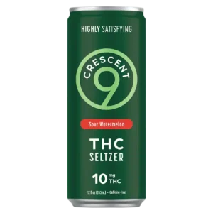 Sour Watermelon 10 mg THC Seltzer