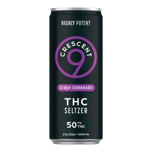 Grape Lemonade 50 mg THC Seltzer