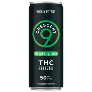 Raspberry Lime 50 mg THC Seltzer