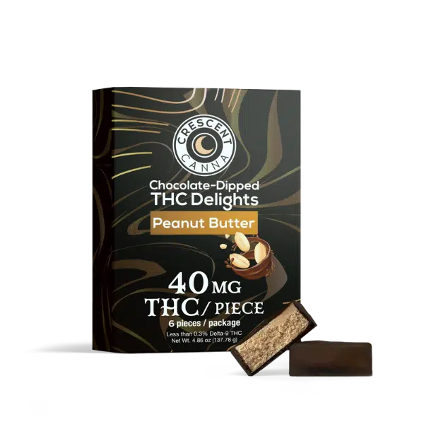 Peanut Butter 40 mg Delights