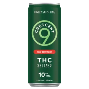 Sour Watermelon 10 mg THC Seltzer