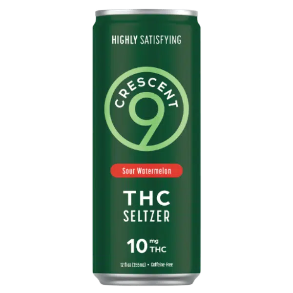Sour Watermelon 10 mg THC Seltzer